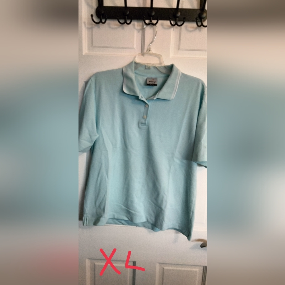 Ativa  Blue Women's Polo Golf Shirt